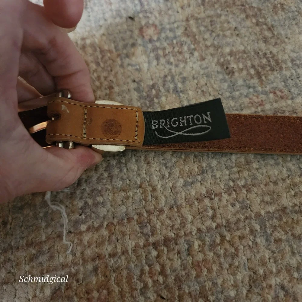 Brighton leather skinny